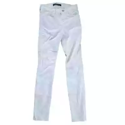 J Brand Women’s Ruby High Rise Skinny Denim Jeans White Size 24 Super Soft • $22