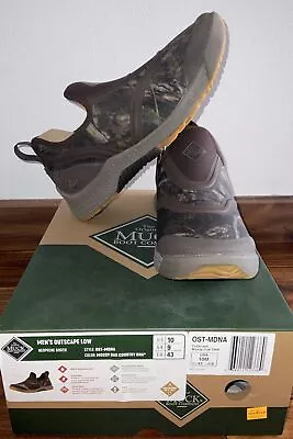 Muck Men's Outscape Low OST-MDNA Mossy Oak Shoe Boot 100% Waterproof 10M • $65