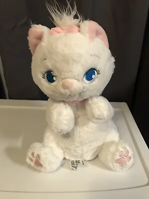 Disney Store Babies Aristocats Marie 10  Plush White Kitten Cat Soft No Blanket • $9