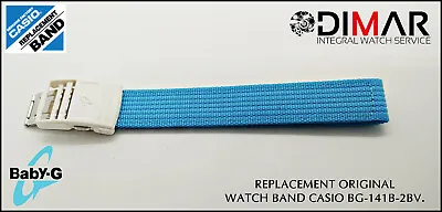 Replacement Original Watch Band Casio BG-141B-2BV • $40.44