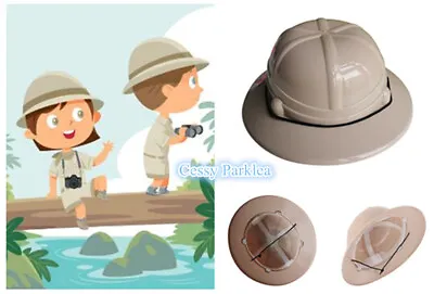 DR-7 Kids Jungle Safari Zoo Keeper Plastic Hat Helmet 3- 10 Yrs • $30