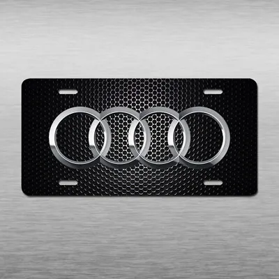 AUDI License Plate A3 A4 A5 A6 A7 S4 S5 RS5 RS3 Q3 Q5 Q7 TT Vehicle Auto Car TAG • $13.24