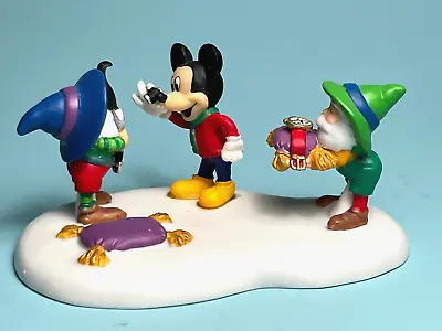 Dept 56 North Pole Village - Mickey Approved 57219 Mouse Watch Disney - Mint • $32.88