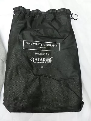 Qatar Airways The White Company London Business Class Unisex Pajama Set Size M • £10