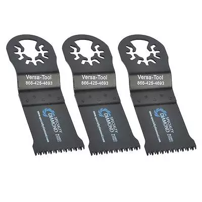 Versa Tool AB3C-D 35mm Japan Cut Tooth HCS Multi-Tool Saw 3 Blade Display Pack • $15.51