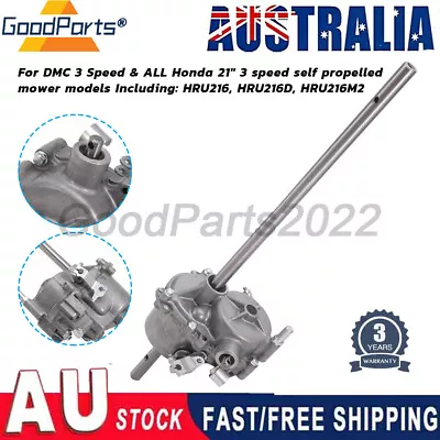 NEW 3 Speed Transmission Gearbox For Honda HRU216 Self Propelled Lawn Mower AU • $150.99