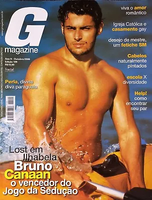 GAY MAGAZINE BRAZIL 2006 - October #109 Man Model Bruno Canaan • $26.90