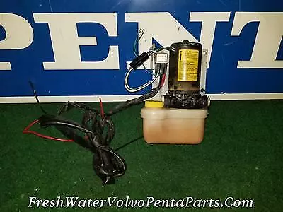 Volvo Penta Hydraulic Tilt & Trim Pump Aq 290 Dp-a Dp-c W External Reservoir • $337.50