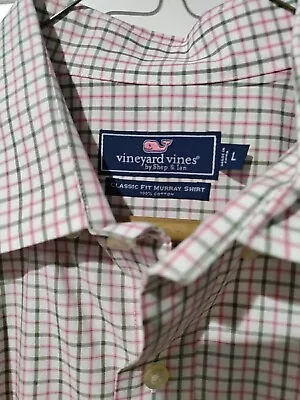 Vineyard Vines Men Button Down Large Long • $19