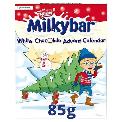 Milkybar Advent Calendar Christmas White Chocolate 85g Treat • £7.99
