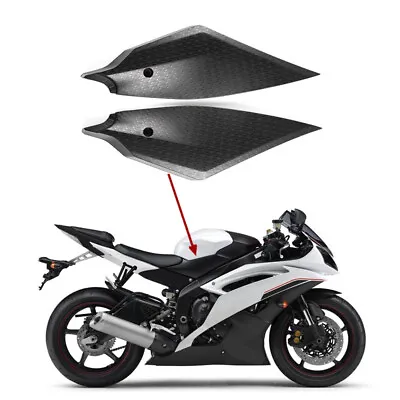 $36.98 • Buy Matte Black Gas Tank Side Panel Cover For Yamaha YZF R6 2017 2018 2019 2020 2021
