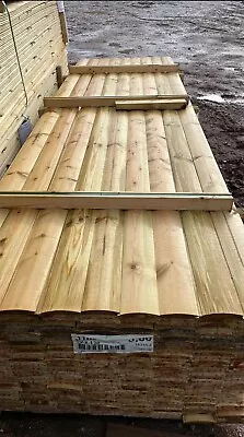 Loglap  Timber Cladding Ex.22mm Tanalised • £2.10