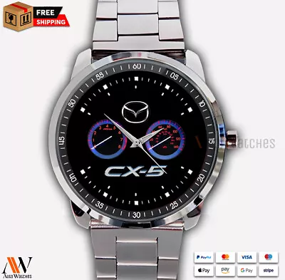 Mazda CX 5 Night Time Speedometer Quartz Watch Men's Wristwatches • $22.99