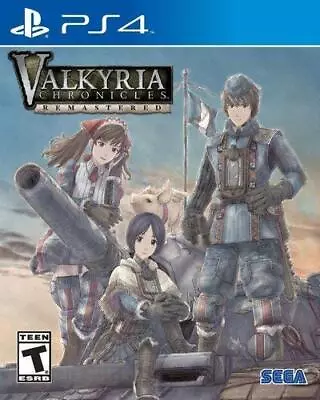 Valkyria Chronicles Remastered Sony PS4 PlayStation 4 Turn Based Adventure Game • $89