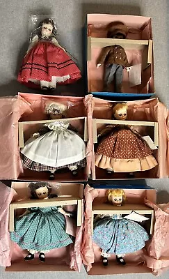 Vintage Madame Alexander Little Women Set Of 6 Dolls 5 With Boxes Mint! • $30