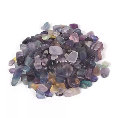 100g Gemstone Polished Chips Crushed Tumbled Stone Crystal Healing Embellishment • £4.82