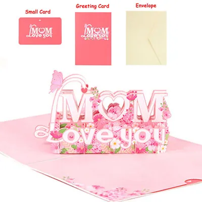 Birthday Gift - 3D Pop-Up Greeting Card Personalised Gifts For Mum Keepsake UK • £3.99