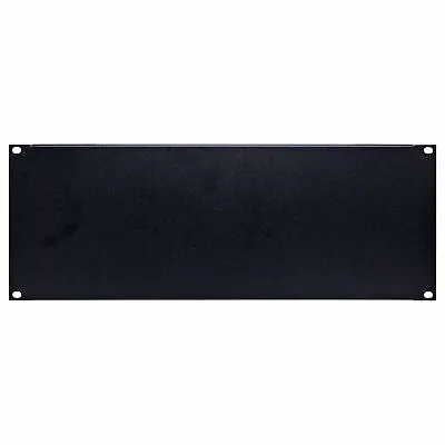 Zip-Rack 4U Black Steel 19  Rack Panel • $22.95
