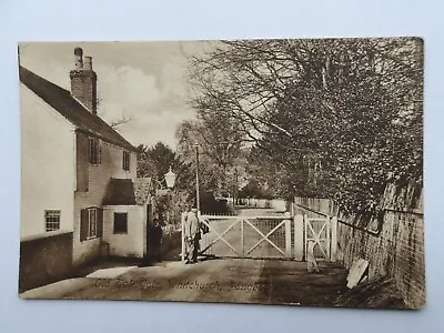 Vintage Postcard Old Toll Gate Whitchurch Pangbourne Berkshire Unposted • £4.99
