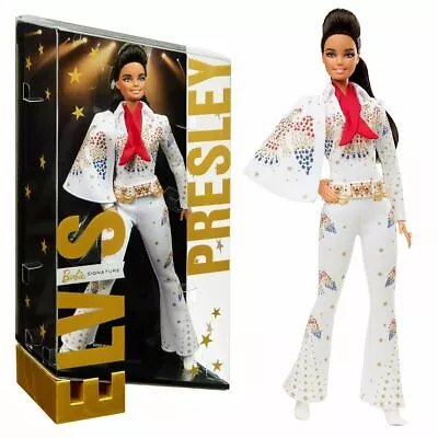 Barbie Signature Elvis Presley Barbie Doll New 2021 BNIB • $80