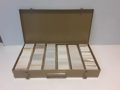 LOT SALE 100 VINTAGE MEDICAL SLIDES CASES Liver Organ Lung Spleen Tumor Heart • $34.95