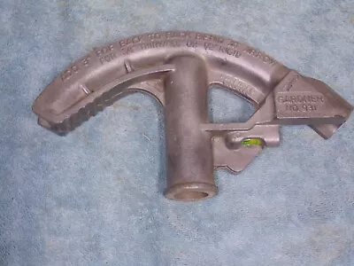 Gardner No. 931 Conduit / Tubing / Pipe Bender For 3/4  Thin Wall Or 1/2  Rigid • $14.50