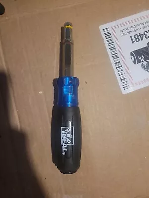 Ideal 7-in-1 Nut Driver 35-919 NEW IN BOX 3/16”5/16” 3/8”9/16”1/4”11/32”7/16{BB • $22