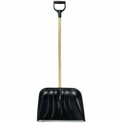 £8.99 • Buy New 1.2m Snow Shovel Pusher Scooper Handle Garden Car Spade Winter 120cm Metal