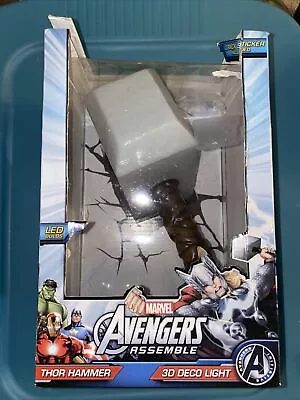 Marvel Avengers Thor Hammer 3D Light / Night Light • $75
