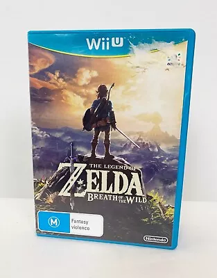 $54.95 • Buy Nintendo Wii U The Legend Of Zelda Breath Of The Wild Game R4 PAL -- CASE ONLY