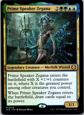 Magic The Gathering Prime Speaker Zegana Lost Caverns Of Ixalan Commander MTG • $1.45