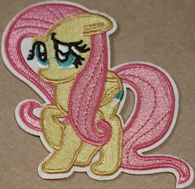 My Little Pony Fluttershy Embroidered Iron On Patch • $7