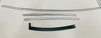 87-93 Ford Mustang LX GT Cobra Front Window Glass Trim Metal Moldings Parts READ • $69.99