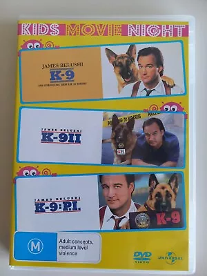 K-9-K-9 11-K-9 PI  Complete Collection  3 Disc Set  James Belushi Free Postage • $29.99