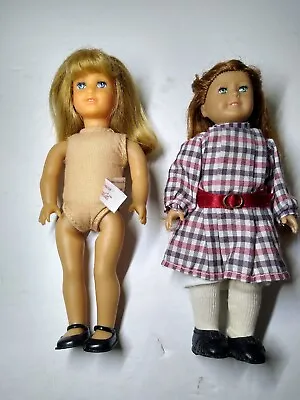 American Girl- Nelie O. & Samantha P. Mini Miniature 6” Dolls BEST FRIENDS  • $22