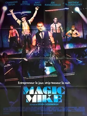 Poster Folded 47 3/16x63in Magic Mike - Steven Soderbergh - Channing Tatum Be • $20.63