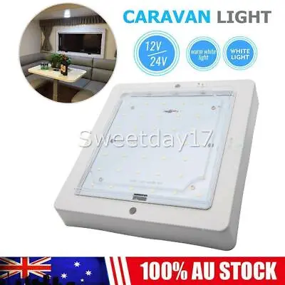 12V LED Interior Lamp Ceiling Cabin Lights Super Light Caravan Trailer Boat OZ • $21.73