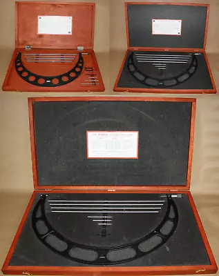 Starrett 224 3PC Multi-Anvil Set - 224D (12-16) / 224E (16-20) / 224J (20-24) • $1799