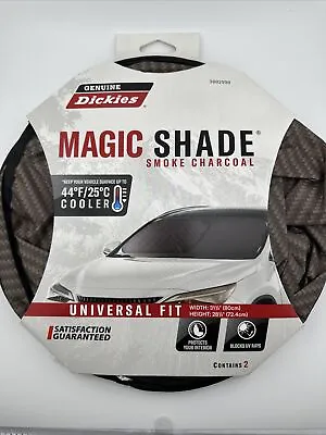 Genuine Dickies 2-Piece Twist Magic Shade Smoke Charcoal Universal Fit A3 • $14.99