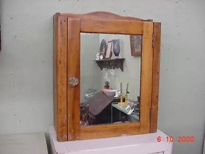 Antique Primitive Wooden Medicine Cabinet • $75