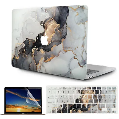 £15.11 • Buy 3in1 Matte Marbled Hardshell Case Protector For MacBook Air Pro 13 #1042