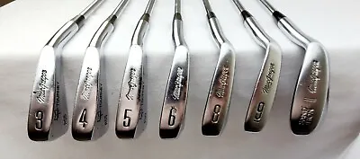 MacGregor R65 Tourney Irons Set ML Flex Steel 3 4 5 6 8 9 S Without 7 Iron VGC • $79.99