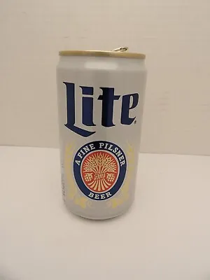 LITE By MILLER 8oz. ALUMINUM STAY TAB BEER CAN MILWAUKEE WIS • $2.50