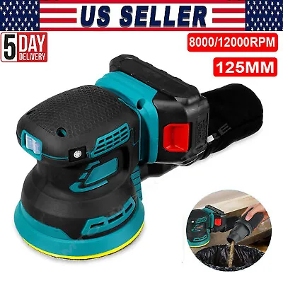 Brushless Cordless 125MM 5  Random Orbital Sander Machine For Makita 18V Battery • $120.99