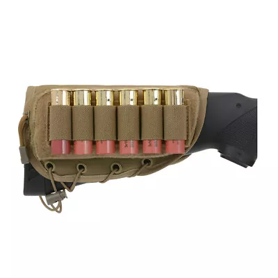 Fields Airsoft Rifle Shotgun Shell Stock Ammo BB Pouch Pack  • £14.43