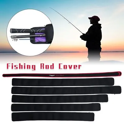 Resistant Protector Bag Thicken Storage Case Fishing Rod Cover Sleeves Pole • $18.39