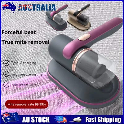 10000pa Handheld Mite Remover Home Bed Mattress Vacuum Sofa Cleaner USB UV-C AU • $39.58