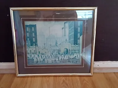 £4.99 • Buy LS Lowry - Coming From The Mill 1930 Framed Print & Mount