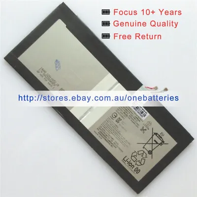 Genuine 1291-0052 LIS2210ERPC LIS2210ERPX Battery For SONY Xperia Z4 Tablet 3.8V • $101.31