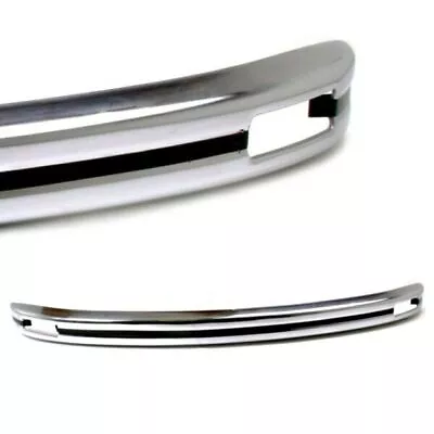 Empi 98-1007-B Chrome Stock Front Bumper With Signal Holes For Vw Bug 1968-1973 • $192.95